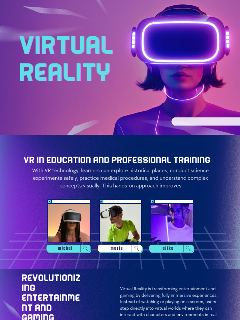 Virtual Reality Slide | PDF