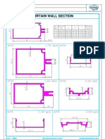 Curtain Wall Section