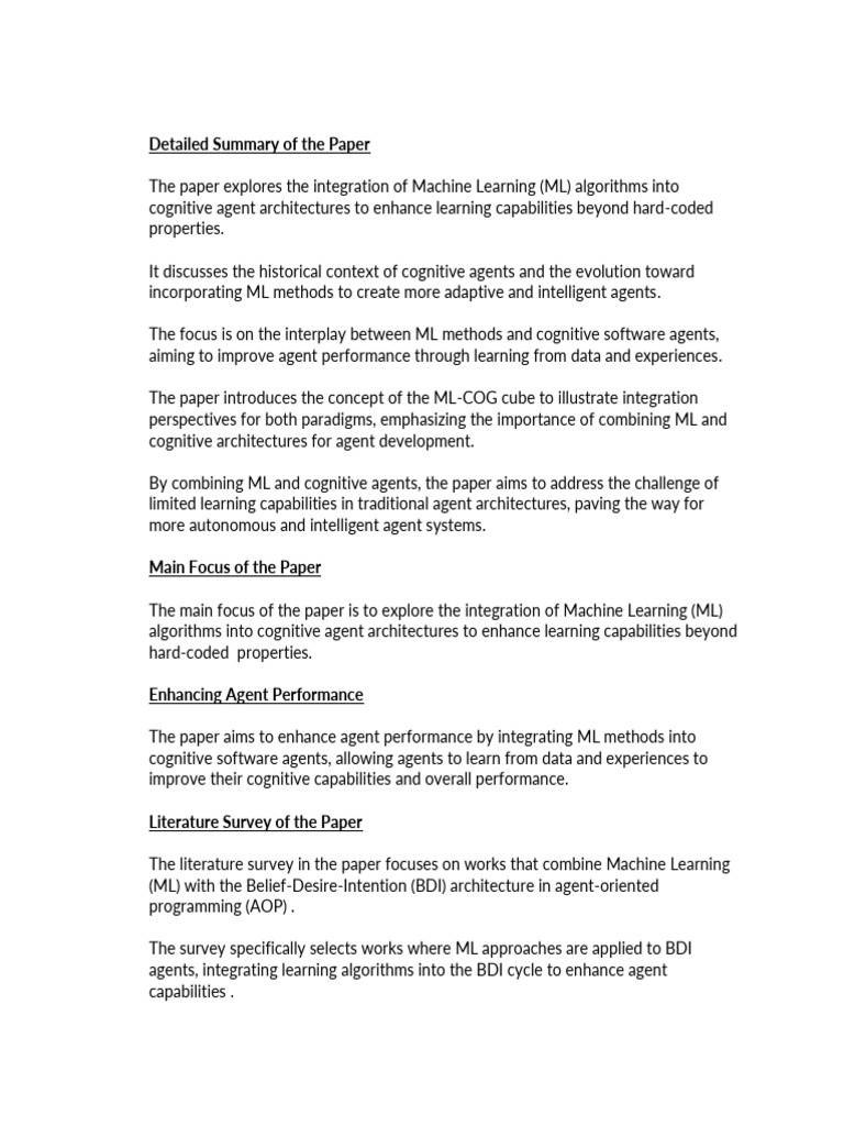 Detailed Summary of The Paper WM | PDF | Machine Learning | Learning