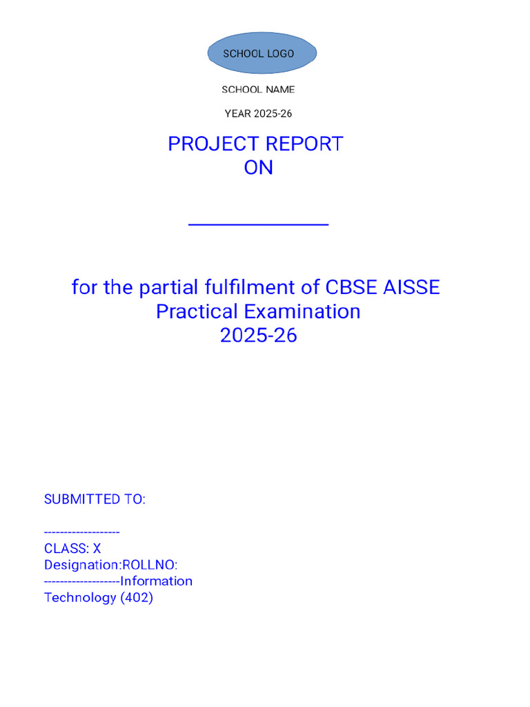 Project File | PDF