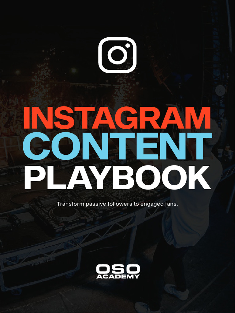 DJ Content Strategy for Instagram | PDF