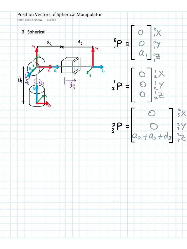 10.3 Position Vector_Spherical | PDF