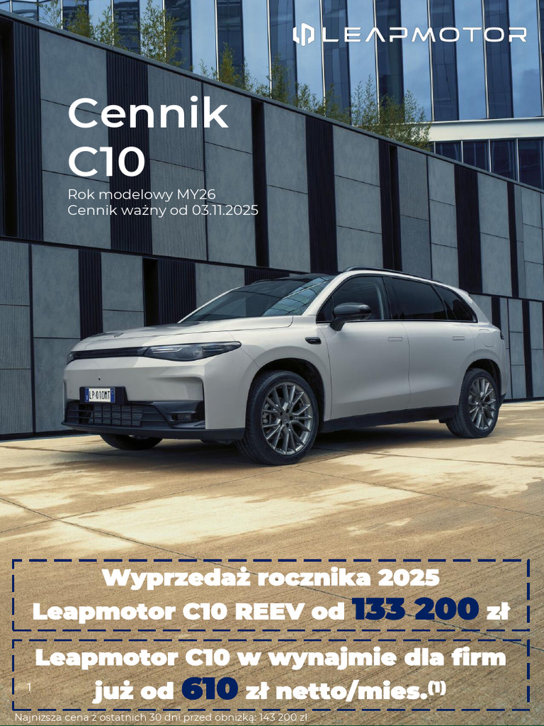 1765289388561cennik C10 BEV REEV MY26 01.12.2025v2 | PDF