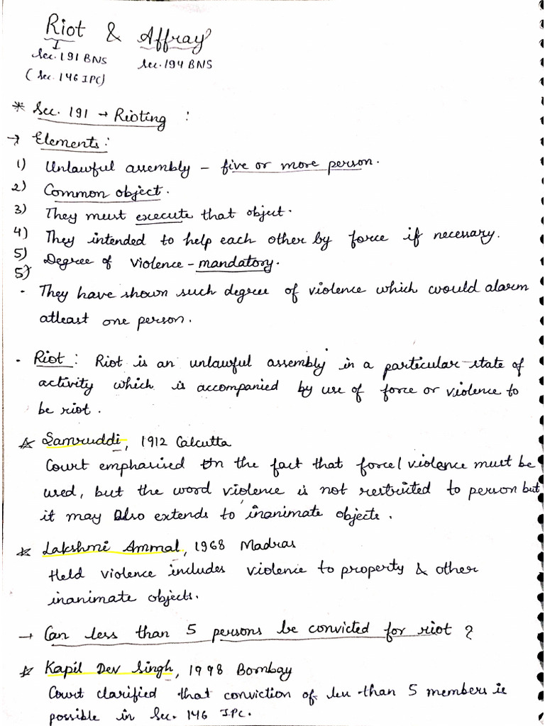 BNS Unit 3 & 4 Notes | PDF