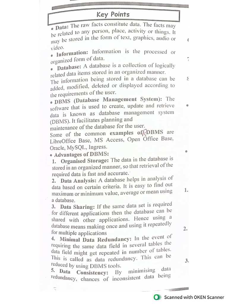 RDBMS Session 1 | PDF