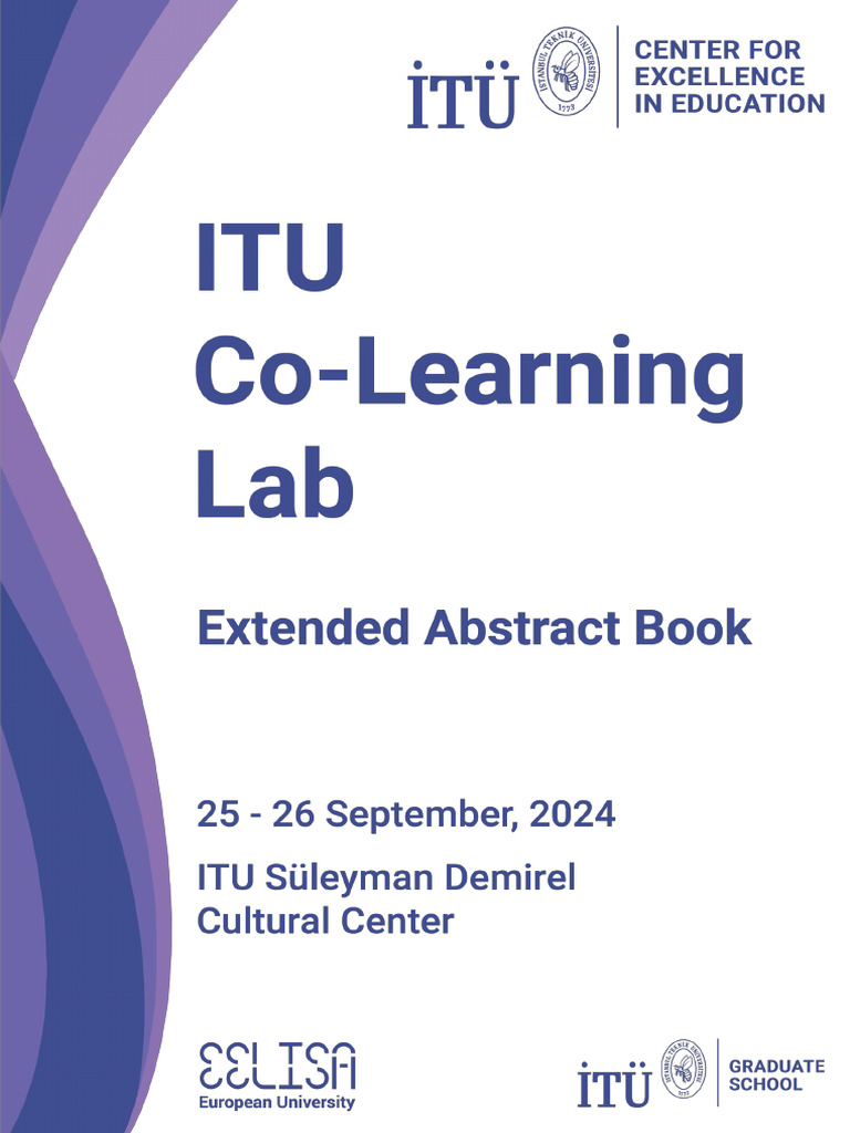 ITU Co-Learning Lab Abstracts 2024 | PDF | Sustainability | Engineering