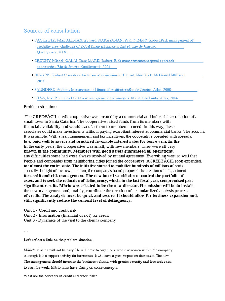 Credit Risk Management Strategies | PDF | Credit | Finance & Money ...