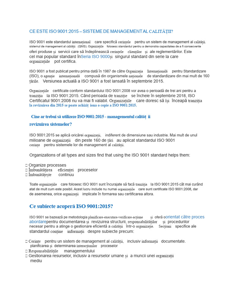 Iso 9001 | PDF