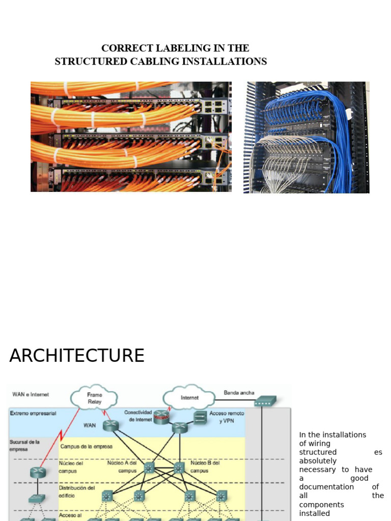 Structured Cabling Labeling Standards | PDF | Telecommunications