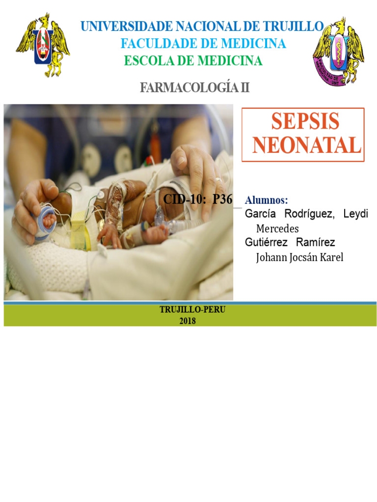 Sepsis Neonatal: Definição e Tratamento | PDF | Sepse | Endotélio