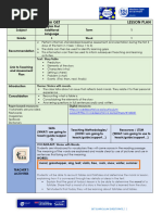 Grade 5 2D Shapes Lesson Plan | PDF | Shape | Rectangle