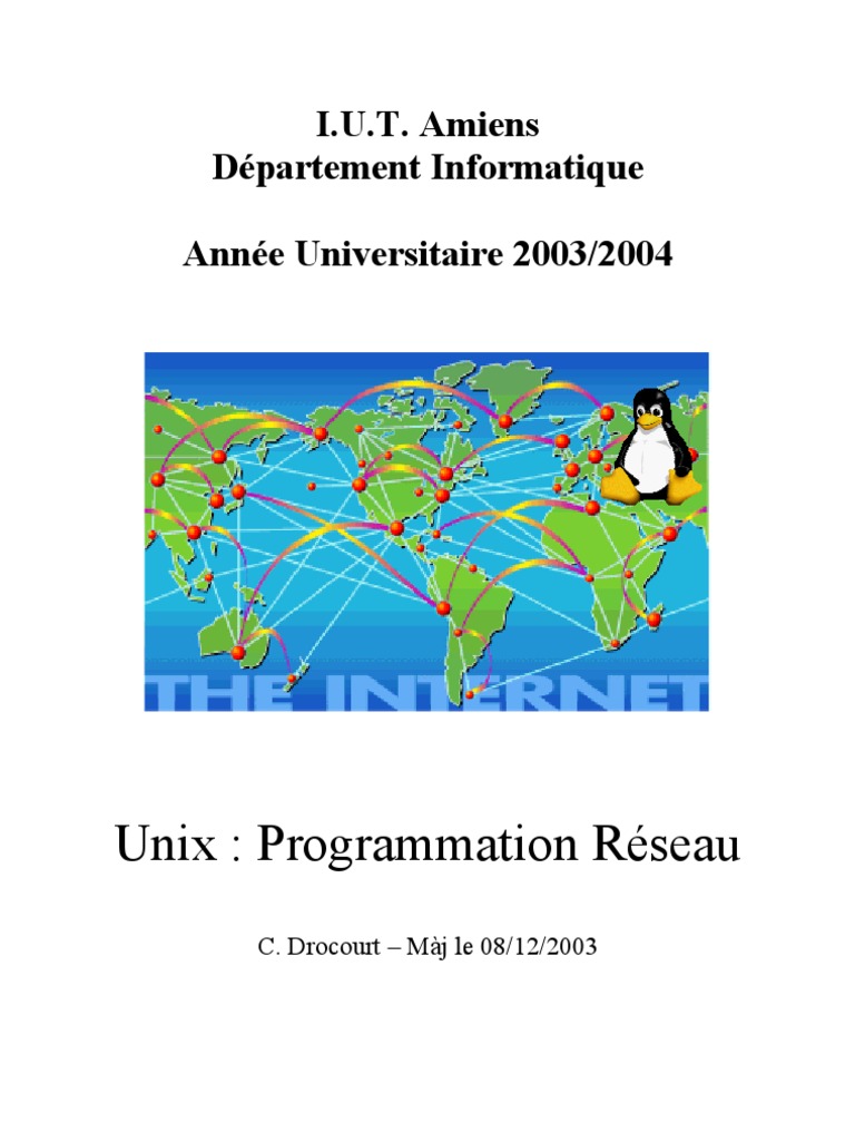 Cours - Informatique - Programmation Rأ©seau | PDF | Système de noms de ...