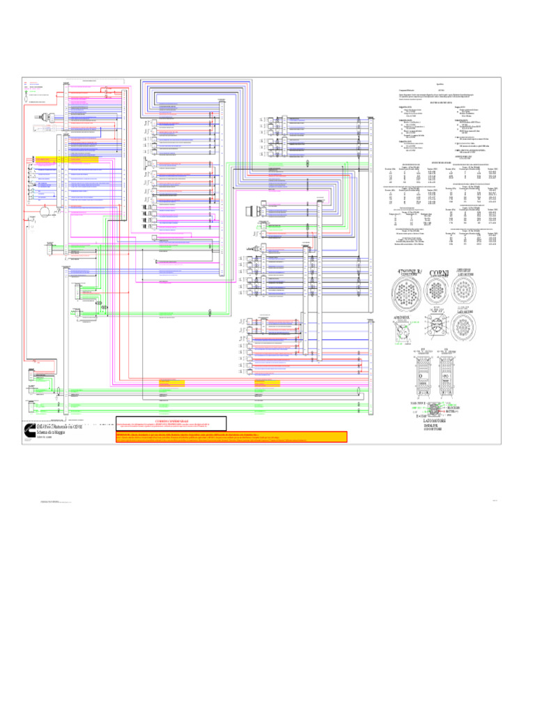 Schema Di Cablaggio QSK45 (Tier 1, Fase 2.0 Con CENSE) | PDF