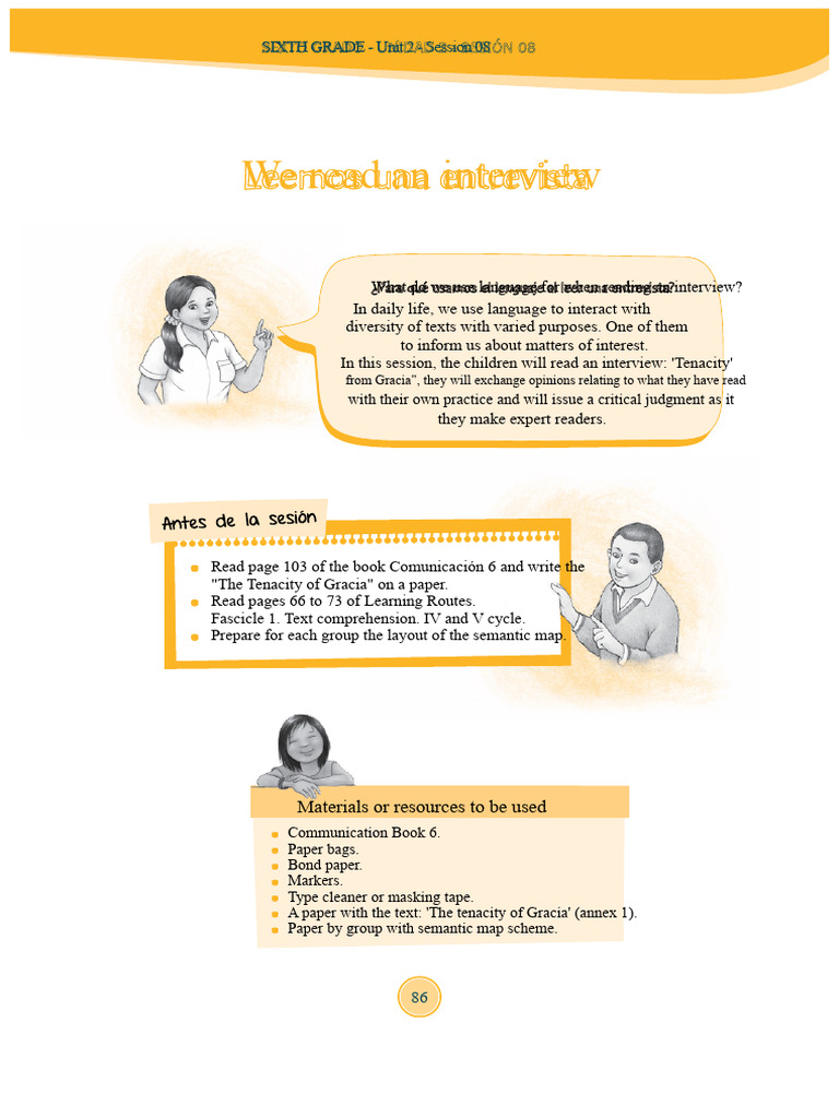 Understanding Interviews in Sixth Grade | PDF | Interview | Cognition