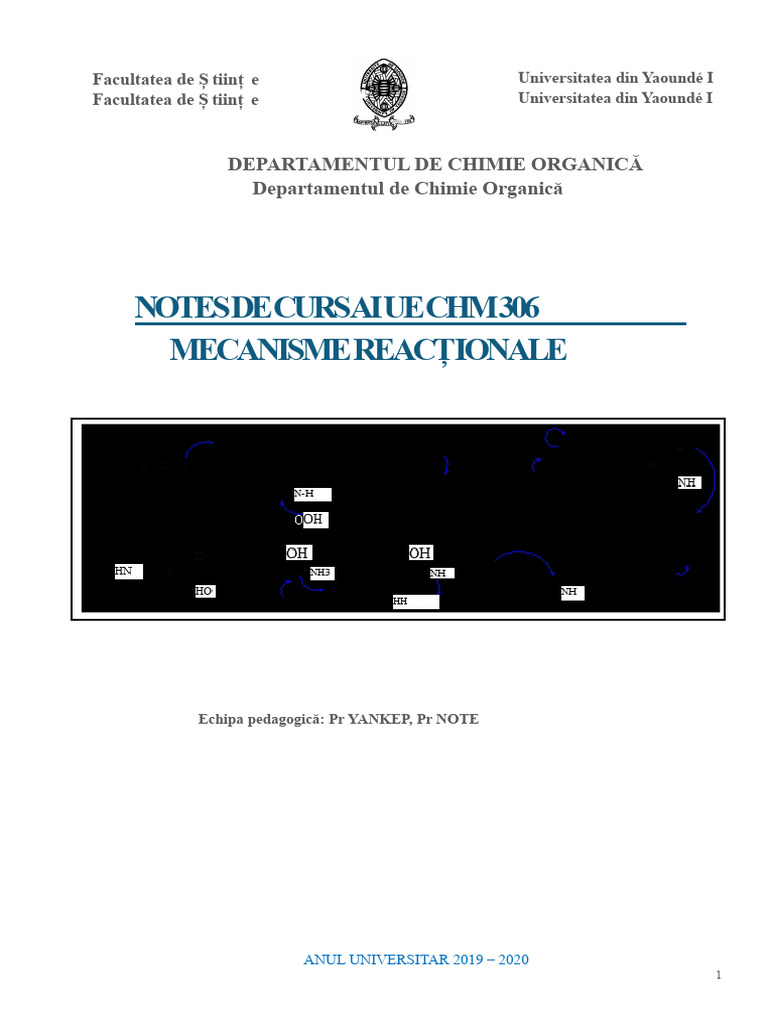 Chim 306 - Note de Curs | PDF