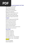 Tables SAP par modules et descriptions | PDF | Inventaire | Informatique