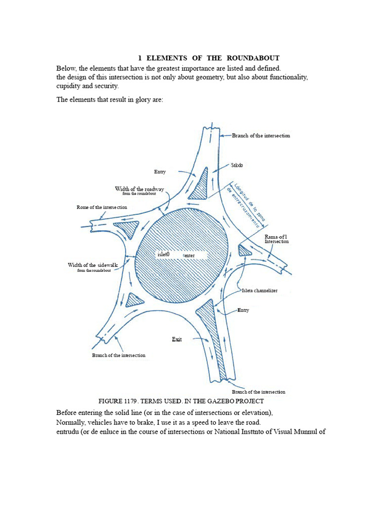 Key Elements of Roundabout Design | PDF | Traffic | Transport ...