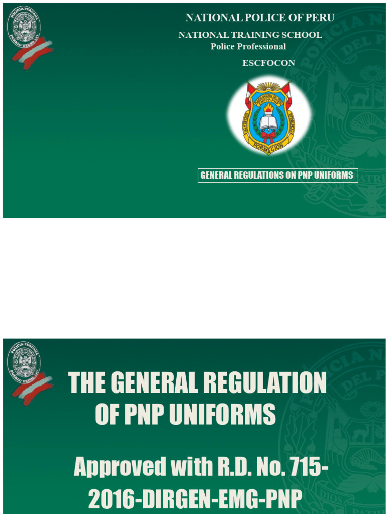 PNP Uniform Regulations Overview | PDF | Military Uniforms | Softlines ...