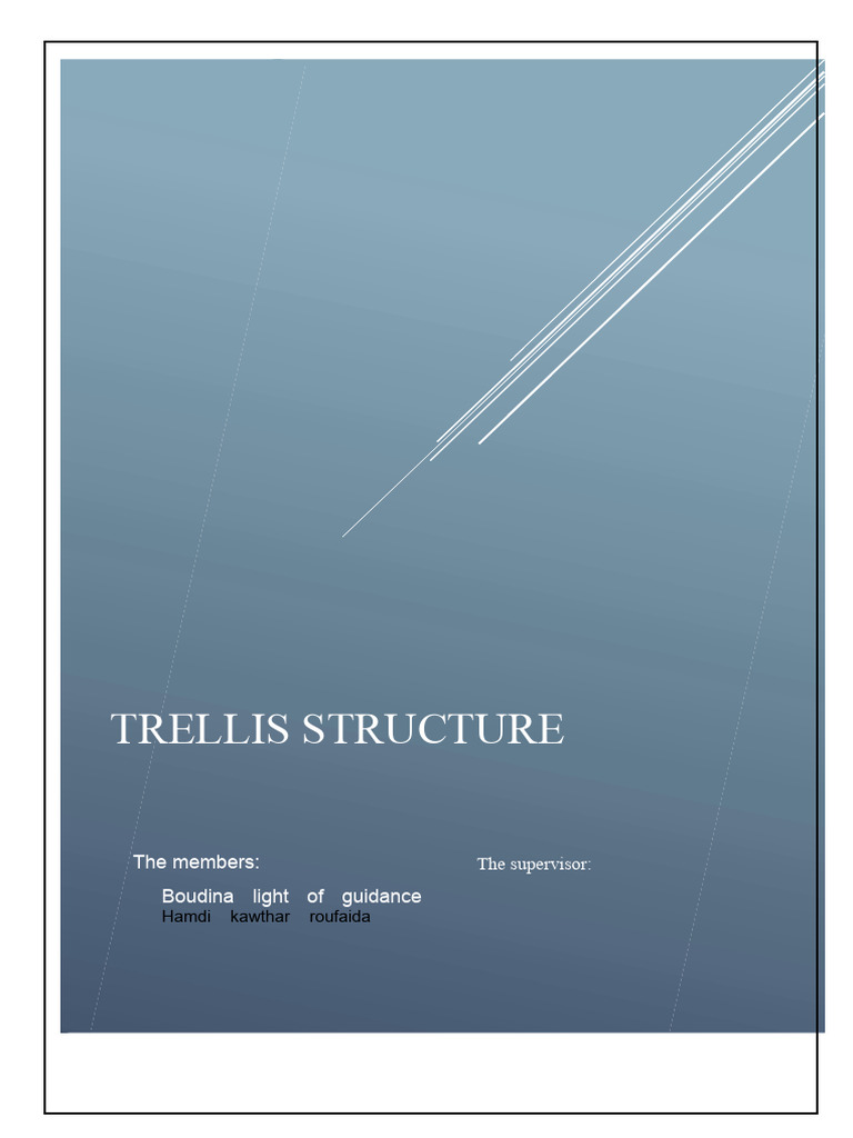lattice structure | PDF | Truss | Beam (Structure)