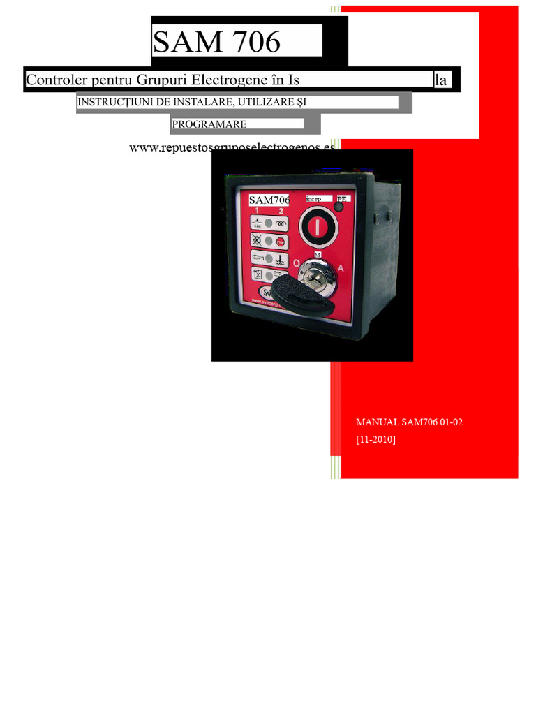 Manual Sam 706-Semnat | PDF