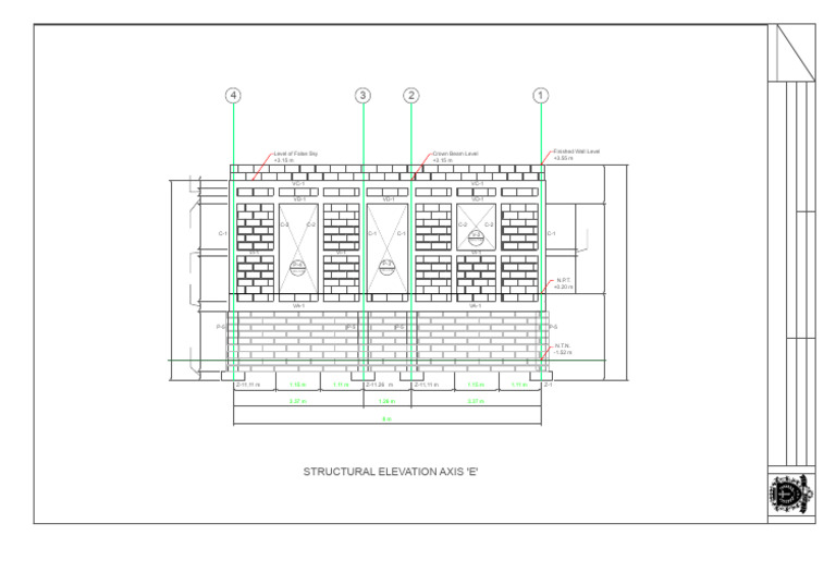 Structural Elevation Details and Levels | PDF | Structural Engineering