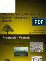 Produccion Vegetal Ing. Genetica Contra Virus