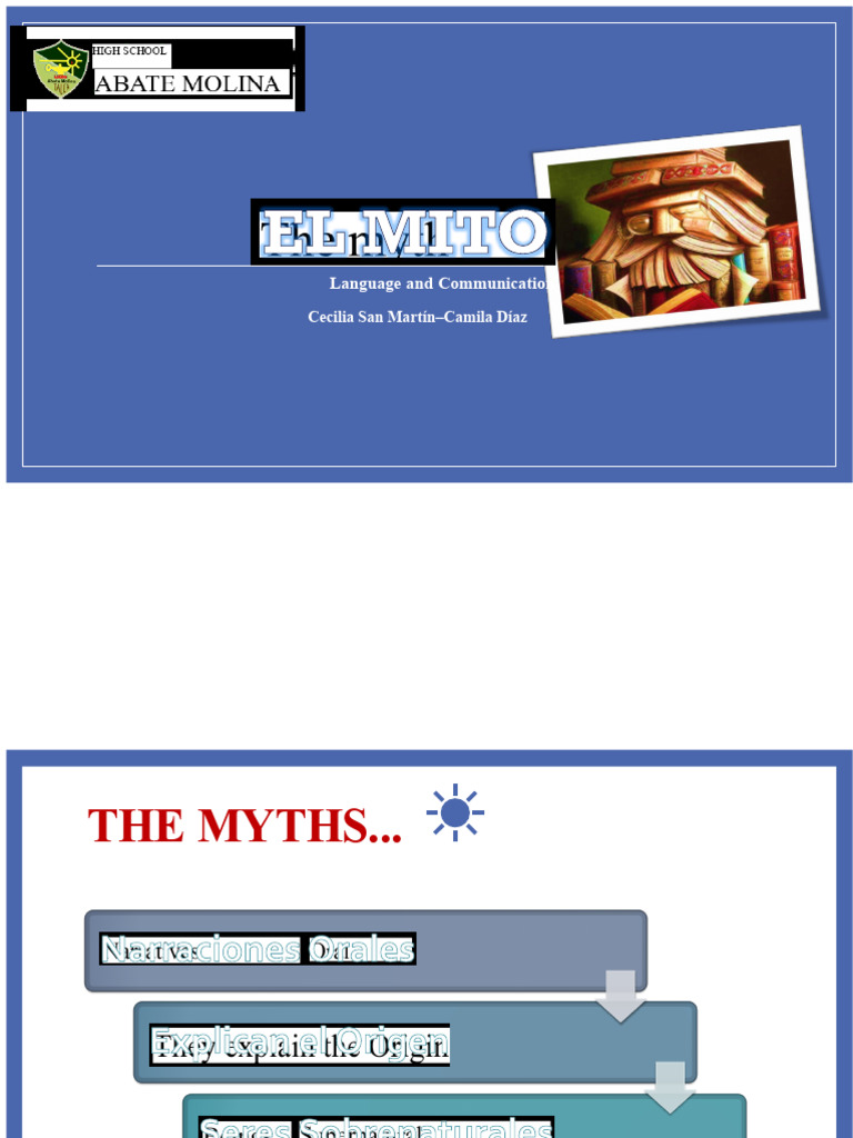 Understanding Myths in Language | PDF