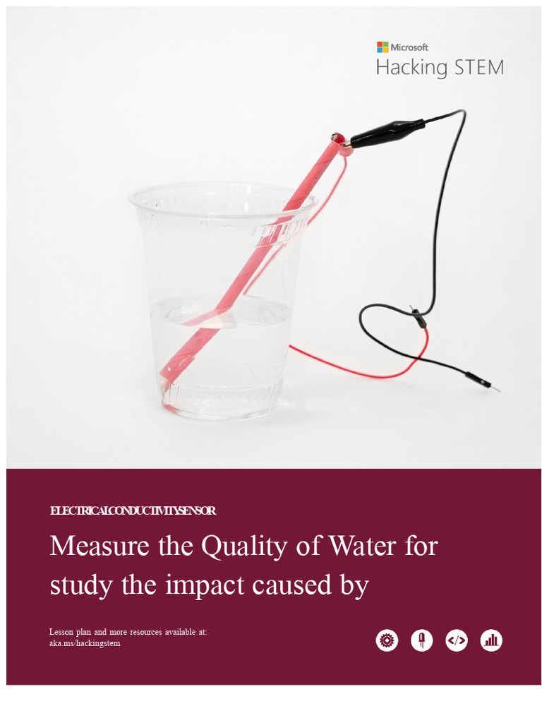 Water Quality Electrical Conductivity Sensor | PDF | Arduino ...