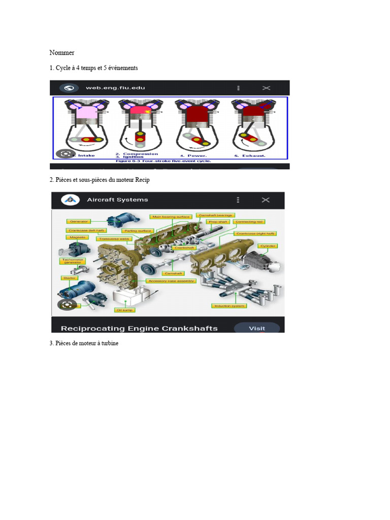 Guide des moteurs et outils aéronautiques PDF Courant continu Piston — free download