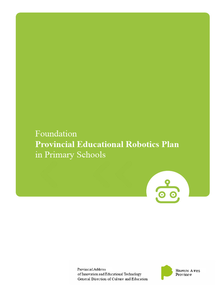 Educational Robotics in Primary Schools | PDF | Curriculum | Robotics
