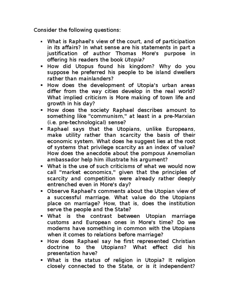 Utopia PDF Utopia (Book) Utopia