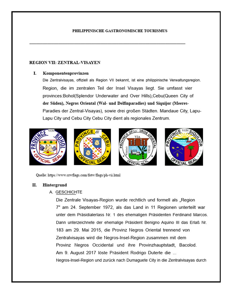 Region VII | PDF