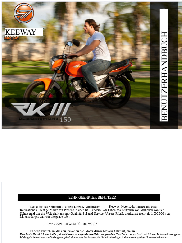 Keeway RK3 150 | PDF