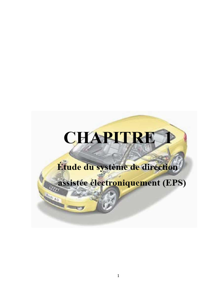 Système de Direction Assistée Électroniquement | PDF | Véhicules ...
