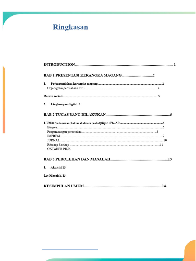 Laporan Magang Desain Grafis di DA | PDF