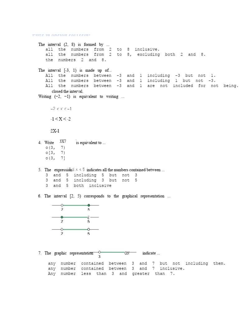 Interval Evaluation | PDF
