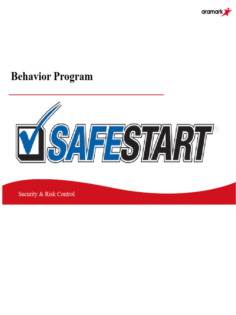 SafeStart Training for Aramark Workers | PDF | Safety | Psychology