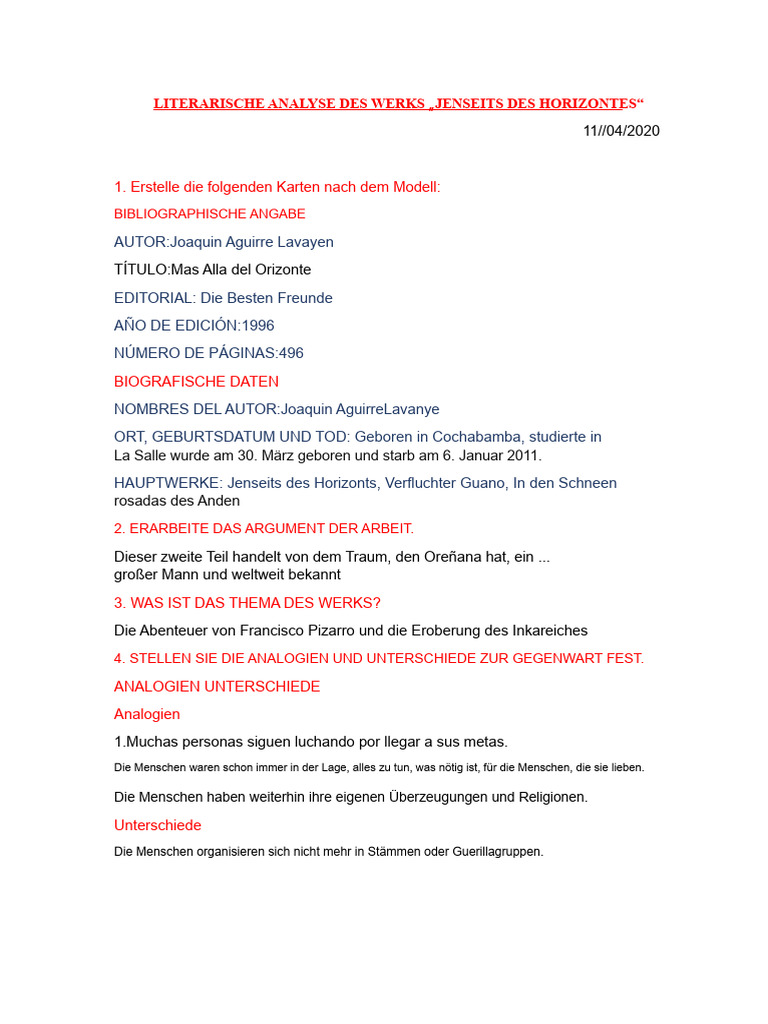 Jenseits Des Horizonts | PDF