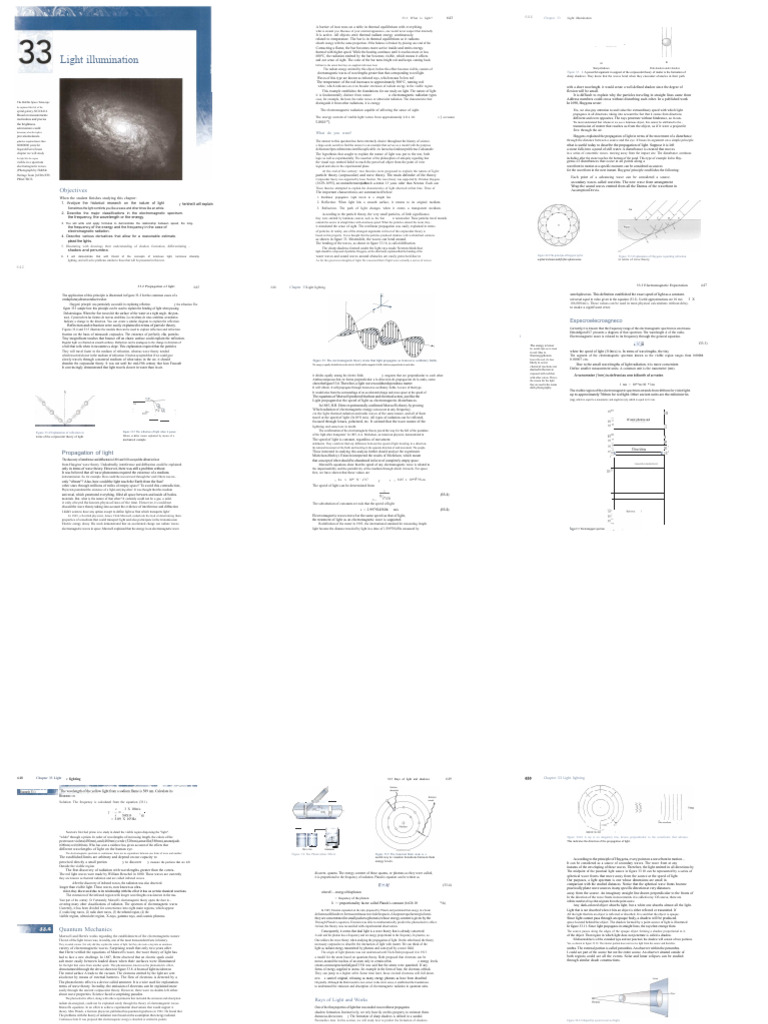 Cap33 1 | PDF | Light | Electromagnetic Radiation
