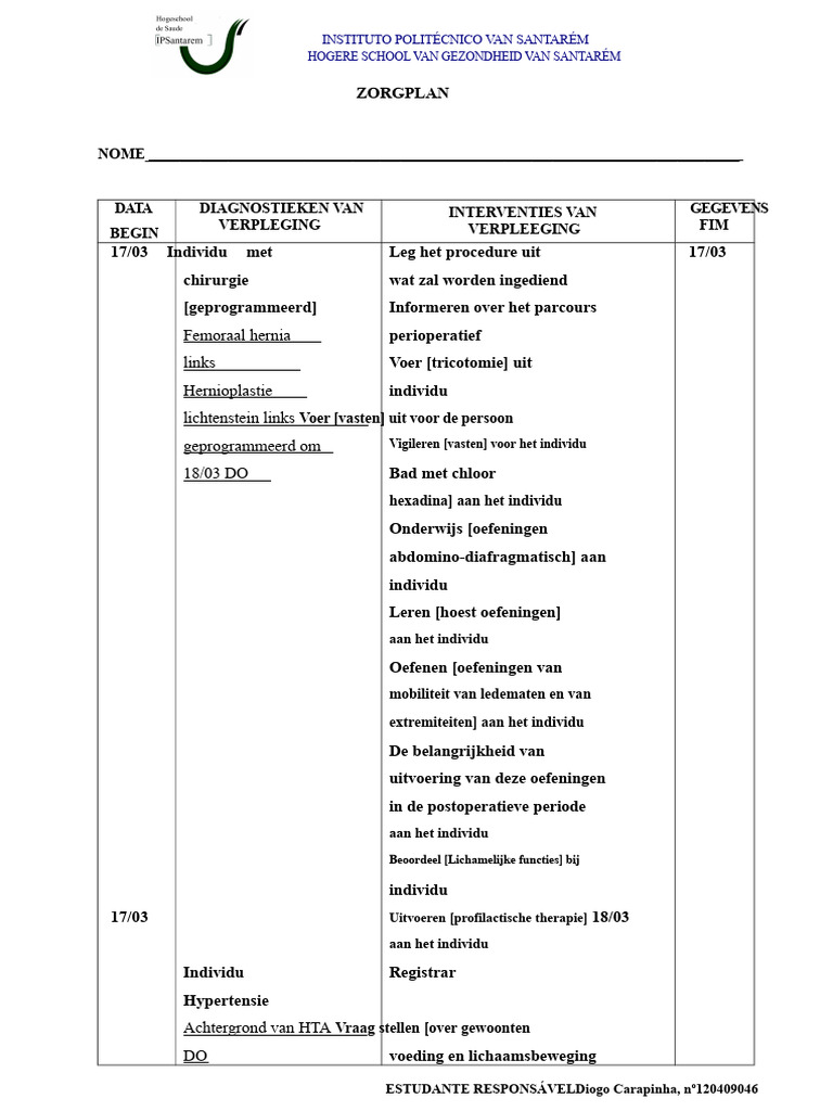 Zorgplan | PDF