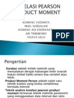 Korelasi Product Moment 1