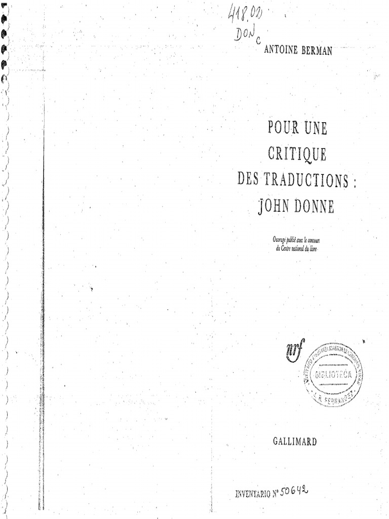 Berman A | PDF