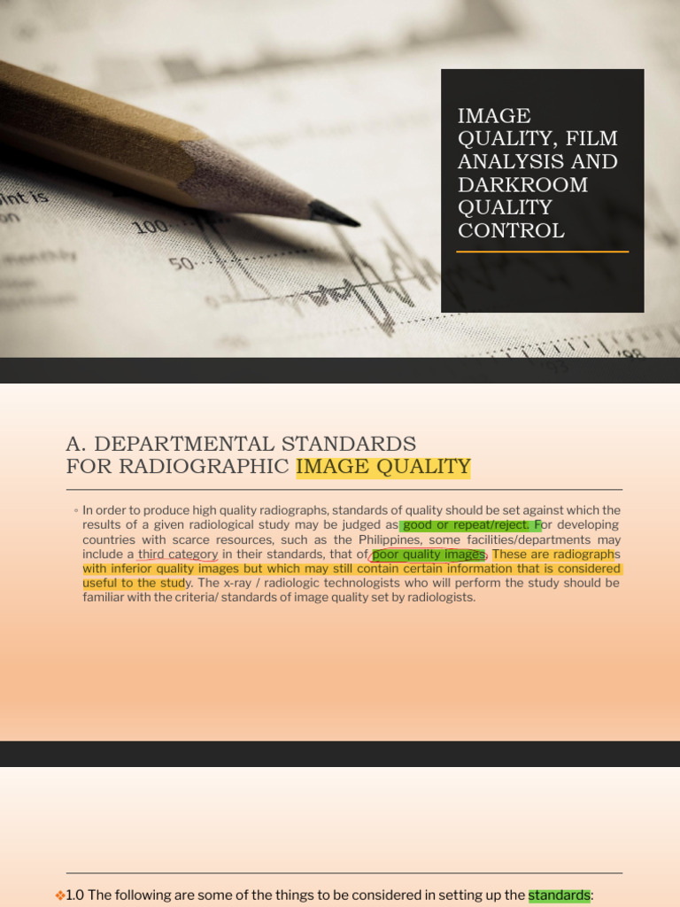 Radiographic Image Quality Standards | PDF | Radiography | Radiology