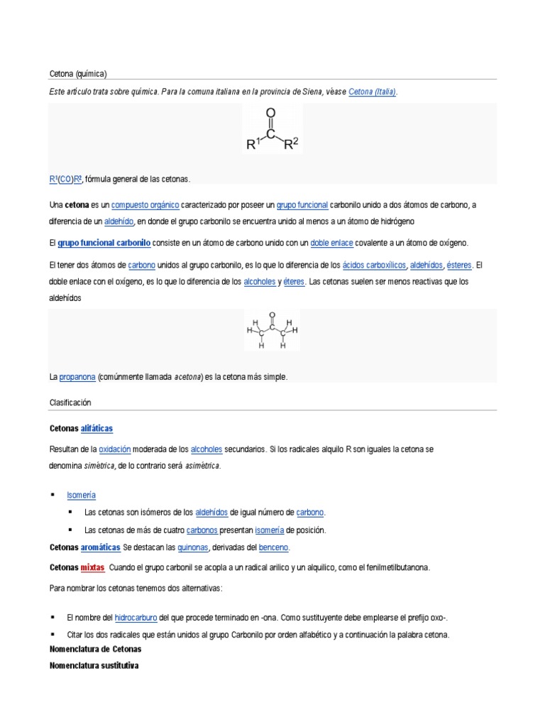 Cetona | PDF | Éter | Cetona