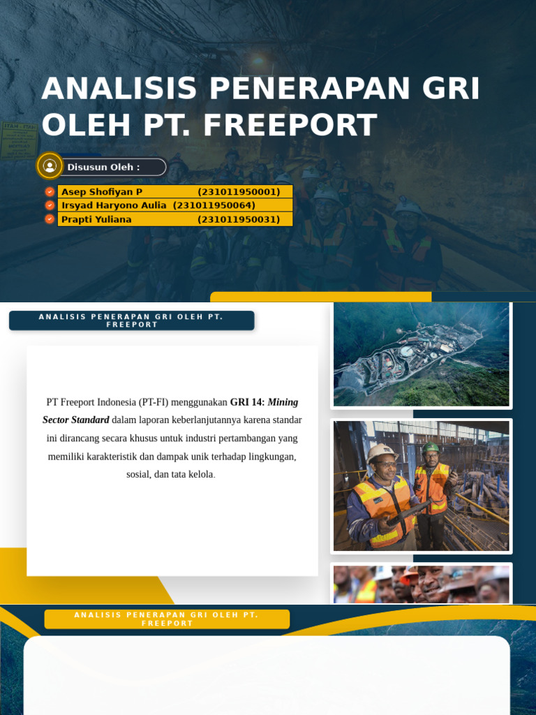 Ppt-Analisis Penerapan Gri Material | PDF