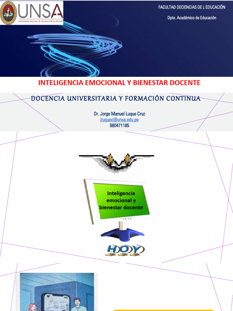 Tema 8 Inteligencia Emocional y Bienestar Del Docente | PDF | Las ...