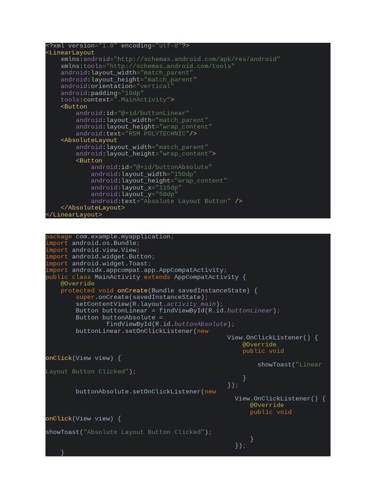 mad5 | PDF | Android (Operating System) | Application Software
