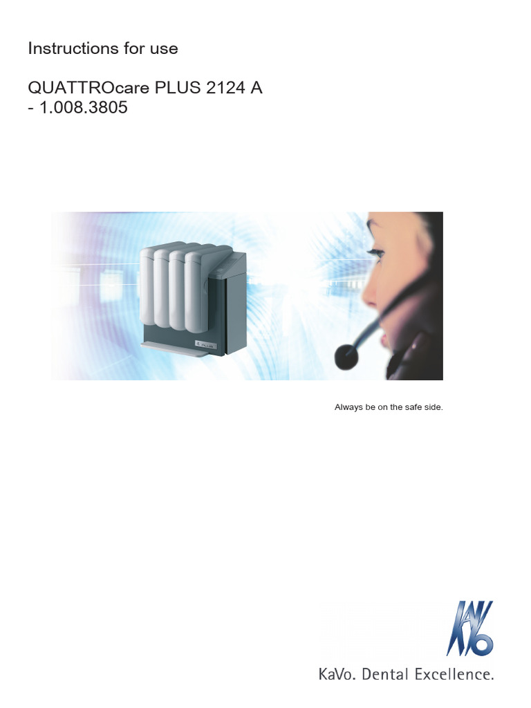 QUATTROcare PLUS 2124 A User Guide | PDF | Mains Electricity | Safety