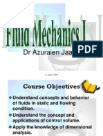 Fluid Mechanics Course Overview