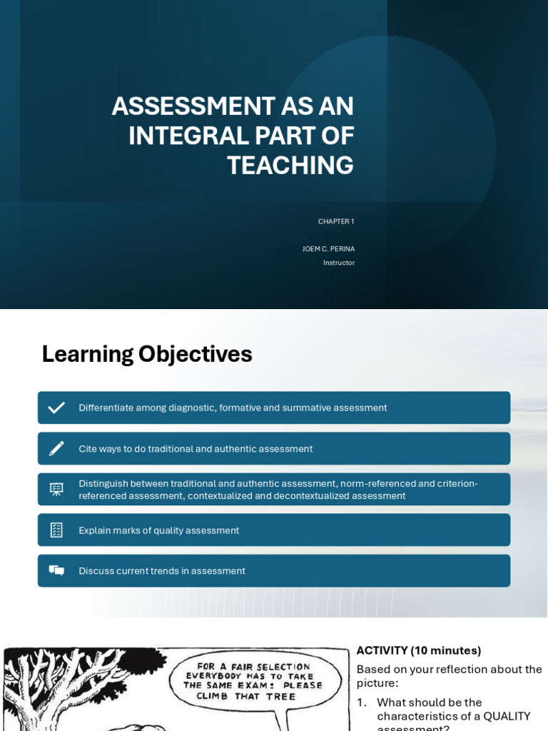 Understanding Quality Assessments in Education | PDF | Educational ...